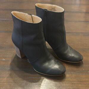 Lucky Brand Black Ankle Booties